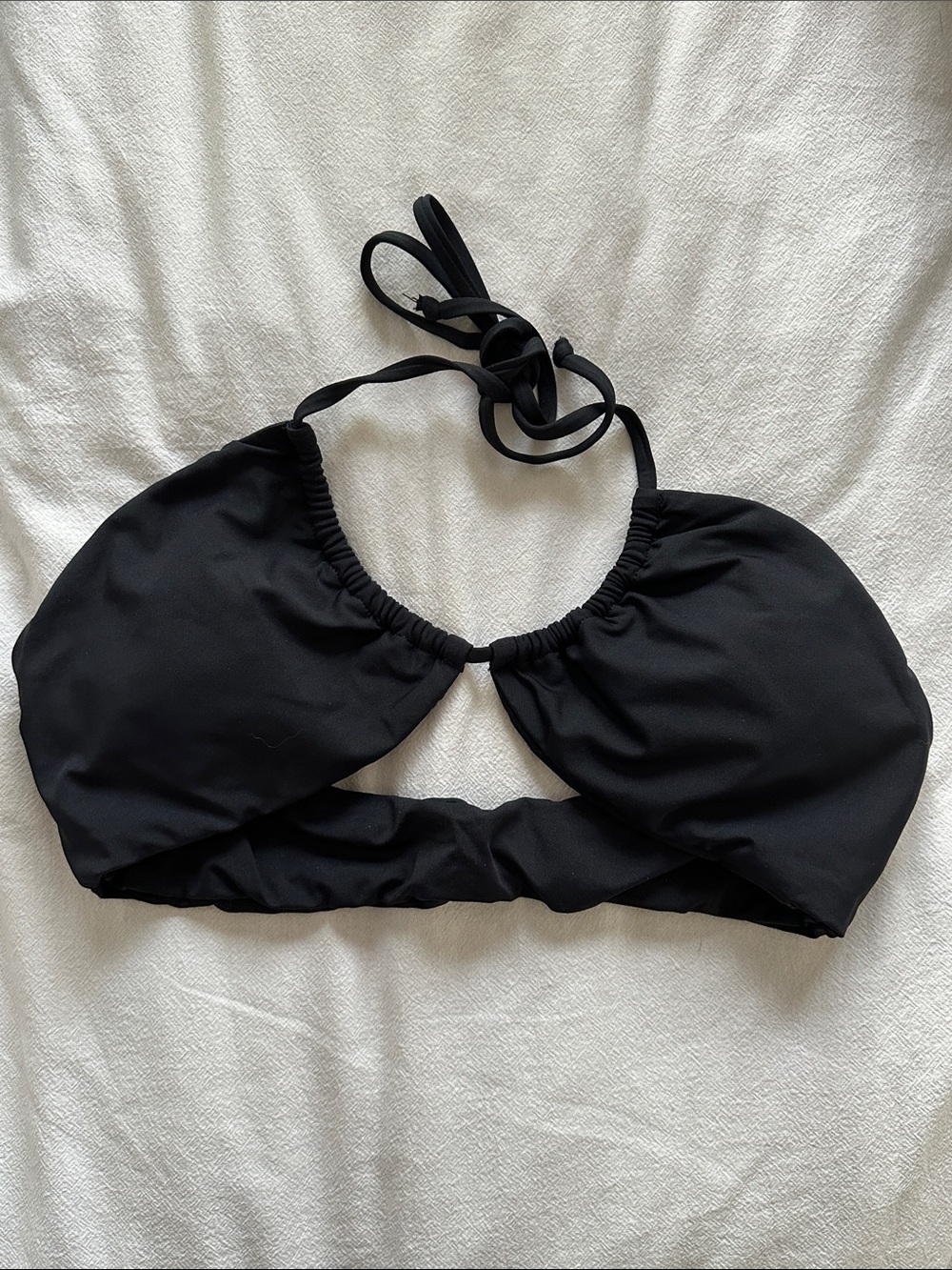 Dippin' Daisy's Black Halter Bikini Top